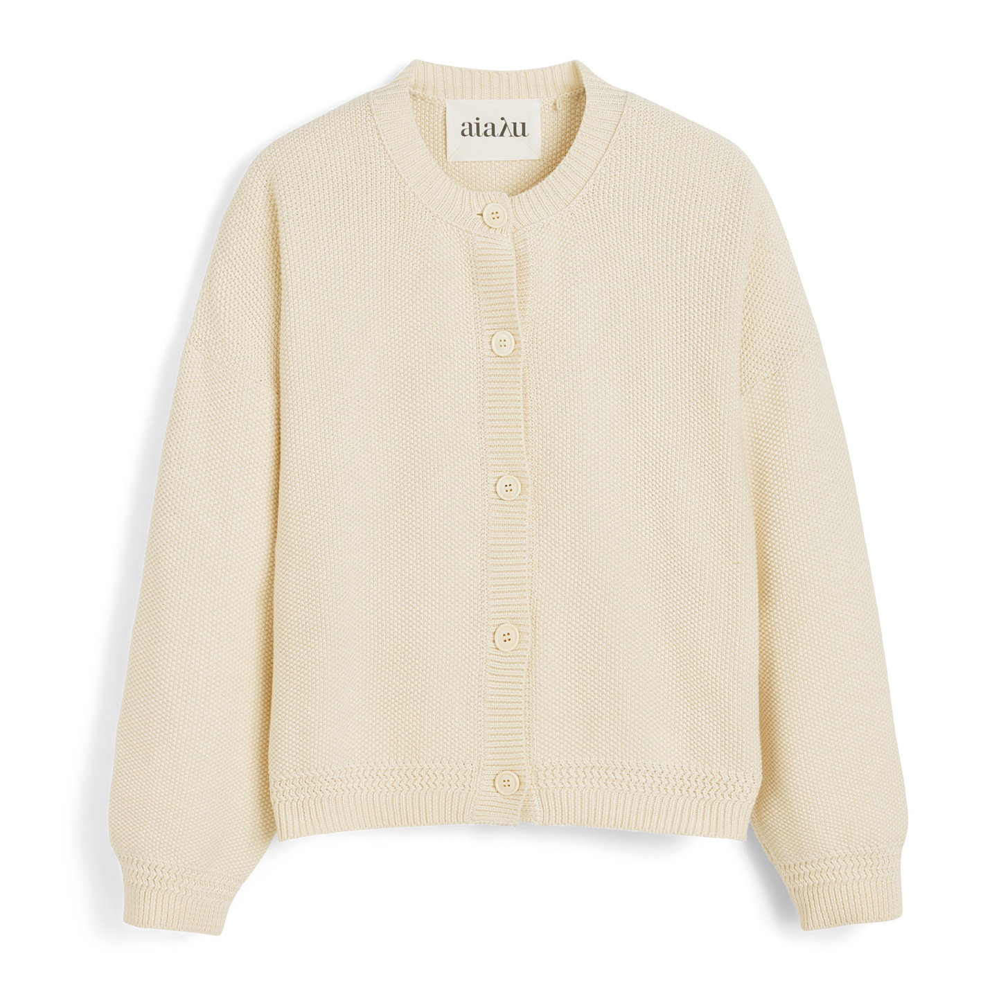 Coby Cardigan, Pure Ecru