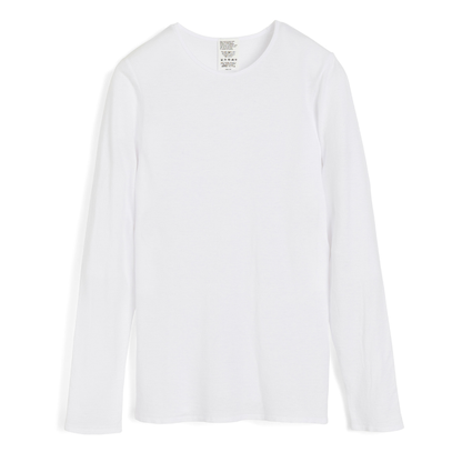 Gentle Long Sleeve, White