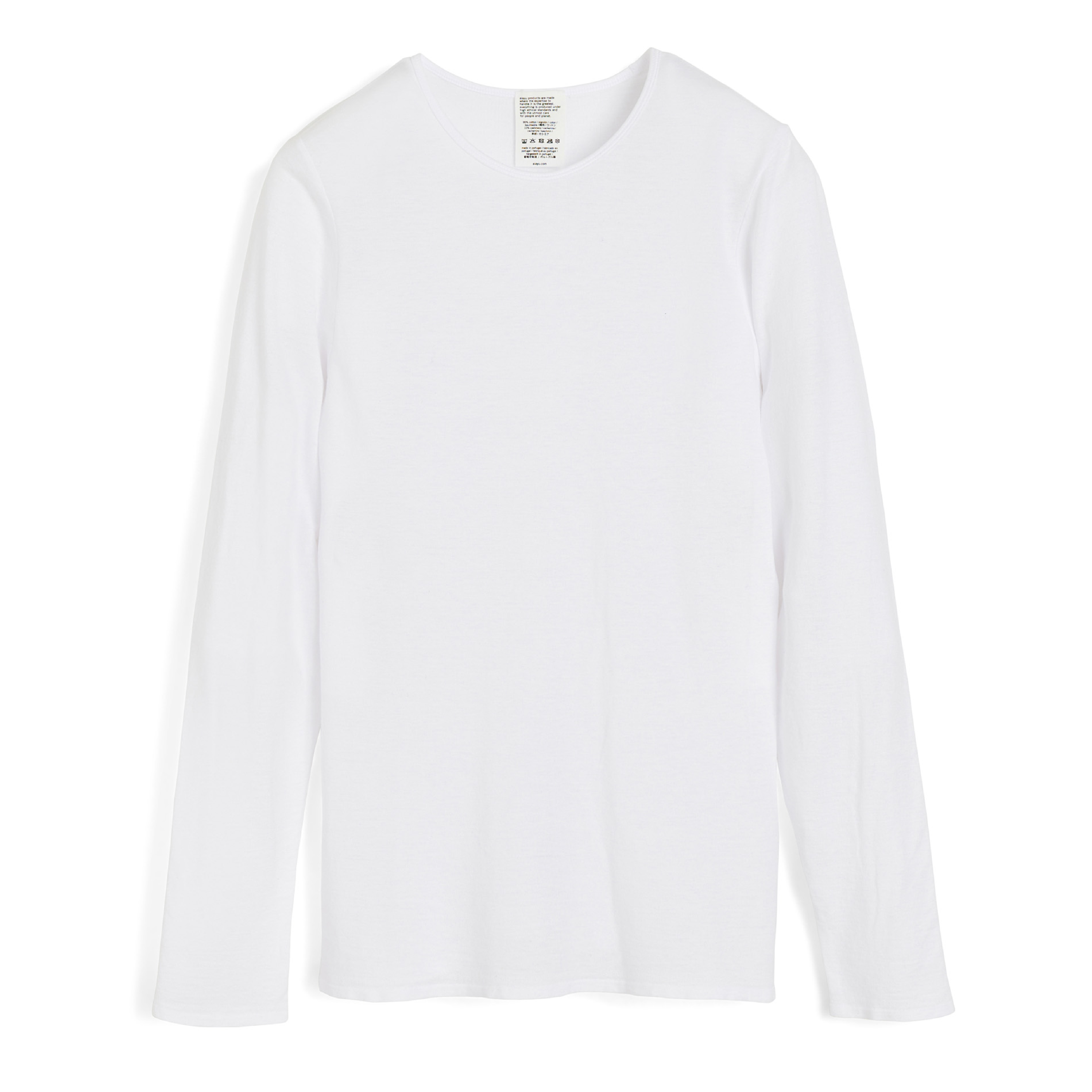 Gentle Long Sleeve, White