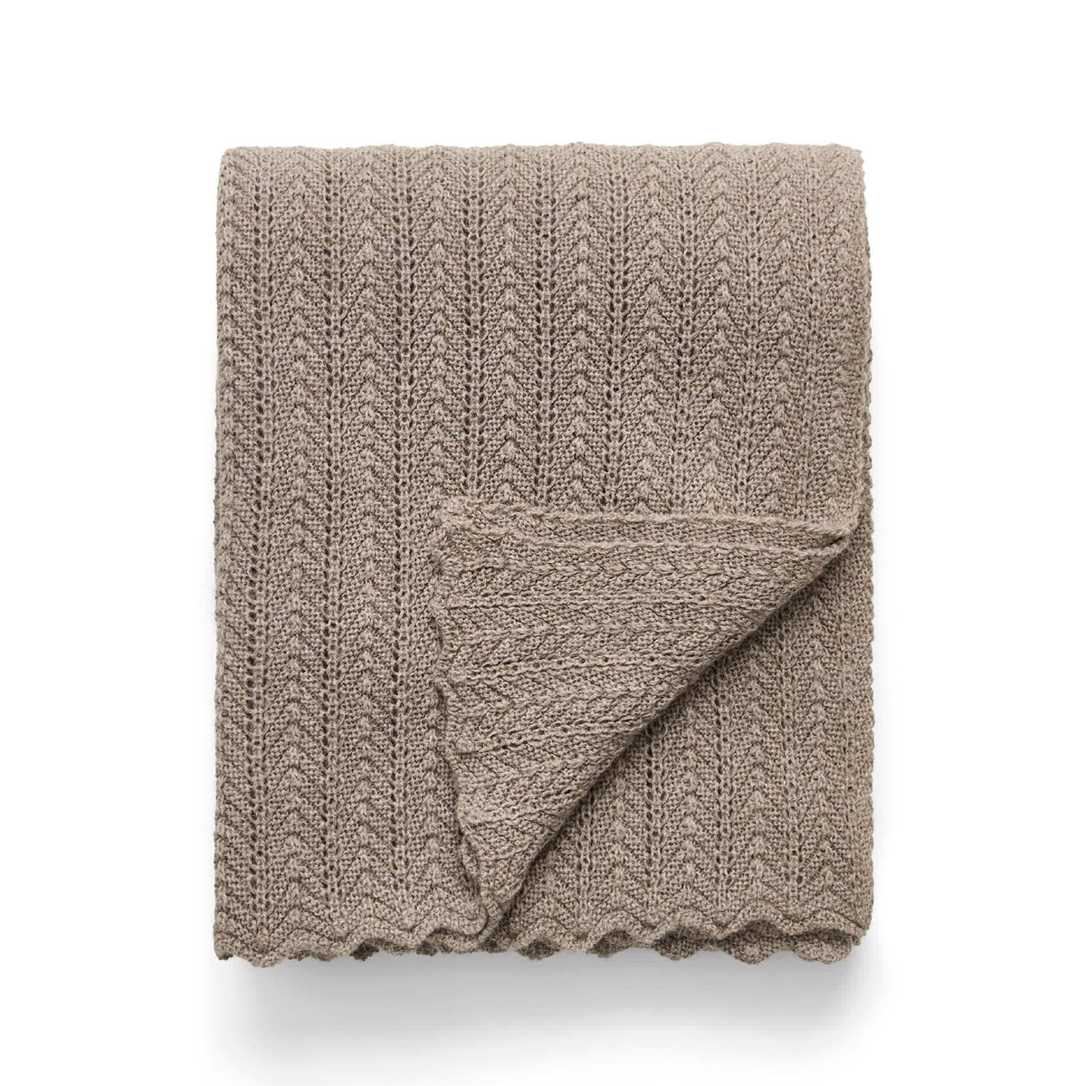 Hollie Classic Plaid, Pure Nougat Melange (130x160)