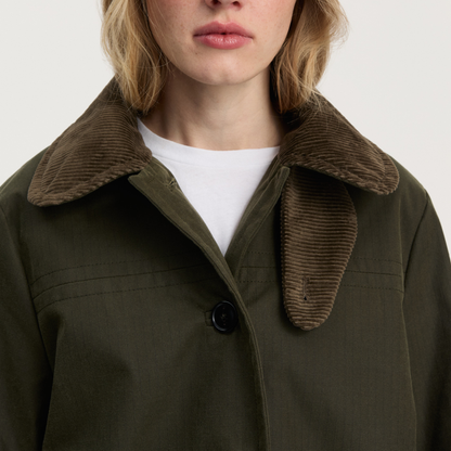 Jamie Jacket Ripstop Oilskin, Archive Olive