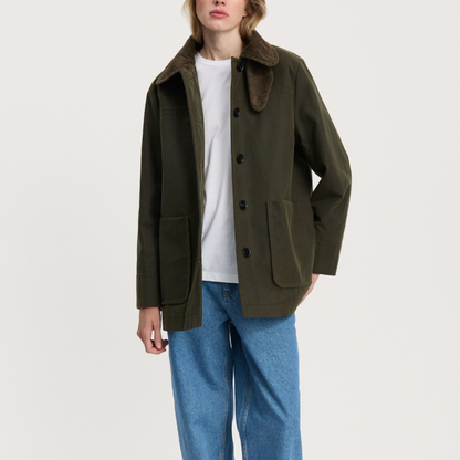 Jamie Jacket Ripstop Oilskin, Archive Olive