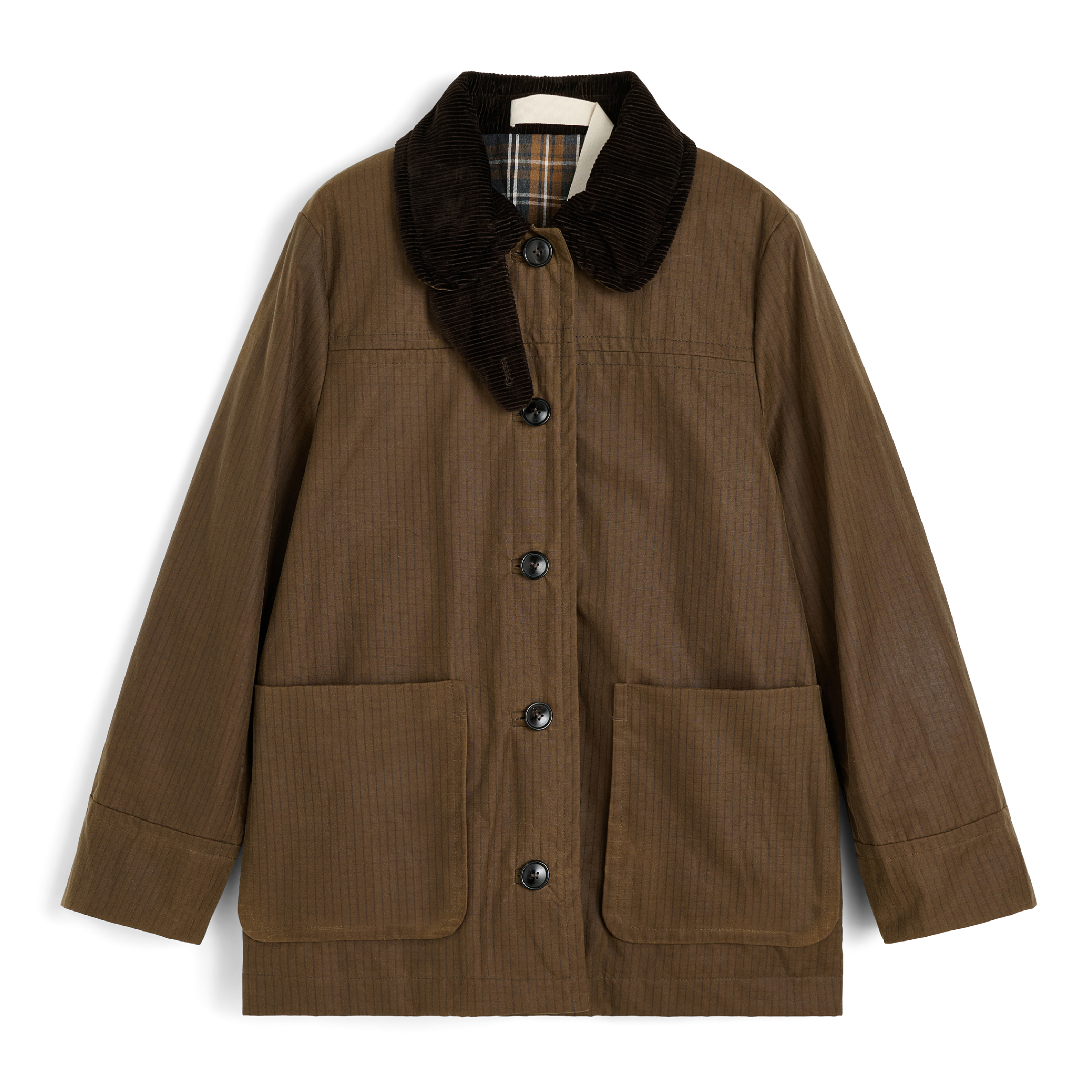 Jamie Jacket Ripstop Oilskin, Bark