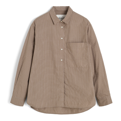 Lynette Shirt Check, Mix Fossil