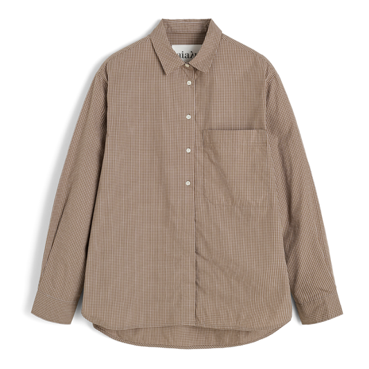 Lynette Shirt Check, Mix Fossil