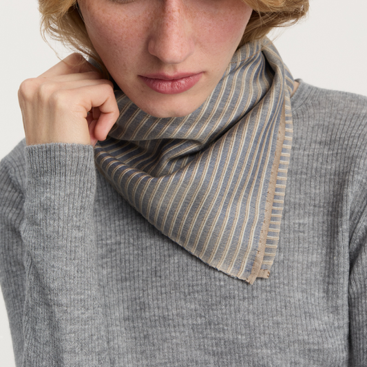 Megha Tørklæde, Mix Blue (65x65)