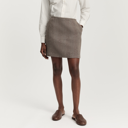 Mini Skirt, Herringbone