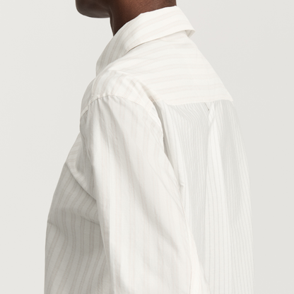 Penny Shirt, White Rose