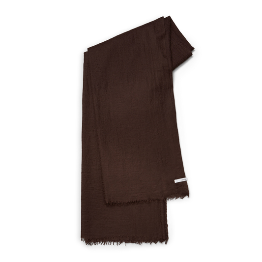 Poon Scarf, Chocolate (125x175)