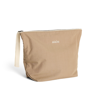 Pouch Heavy Poplin Toilettaske, Light Earth
