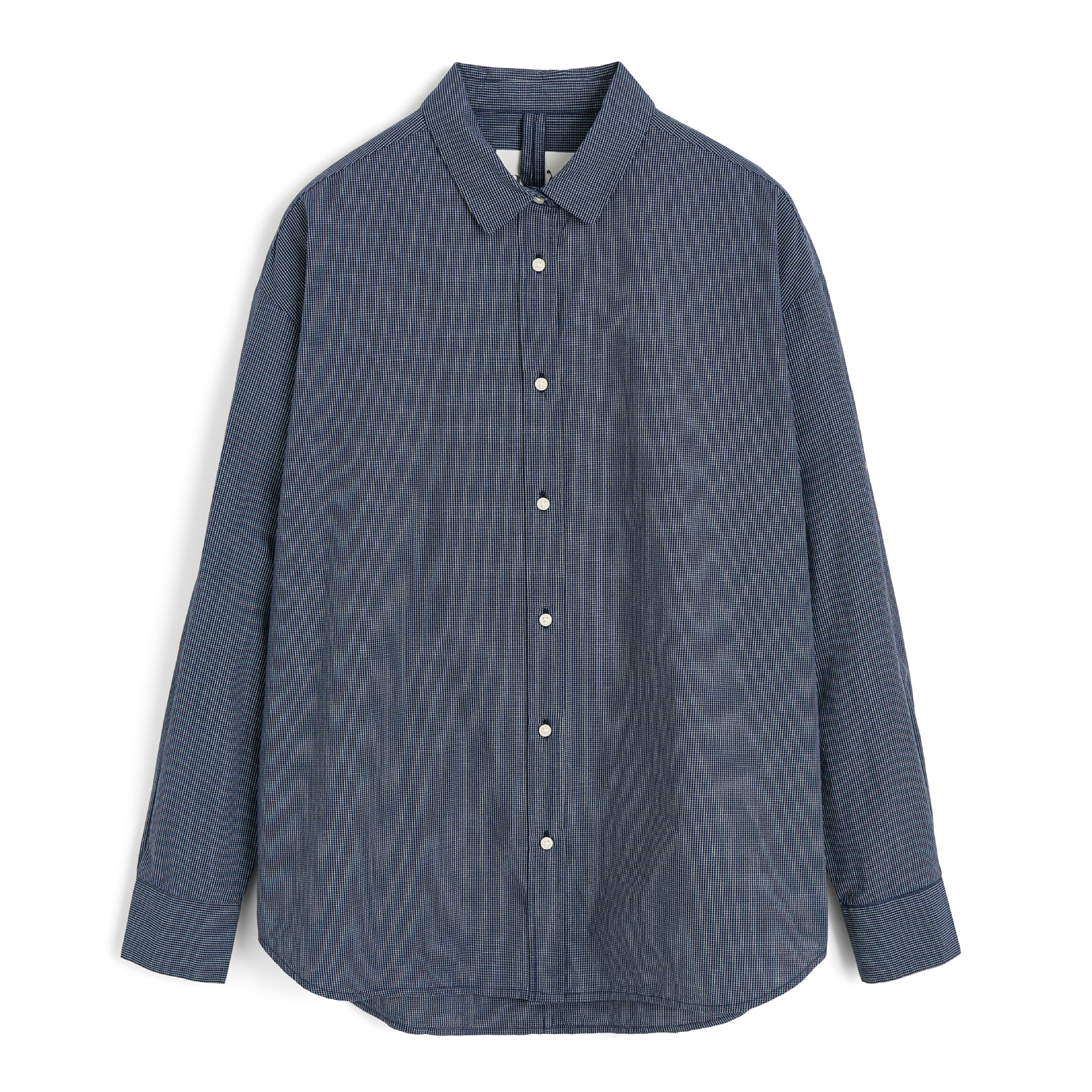 Shirt Check, Navy Check