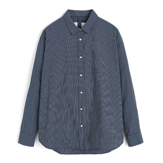 Shirt Check, Navy Check