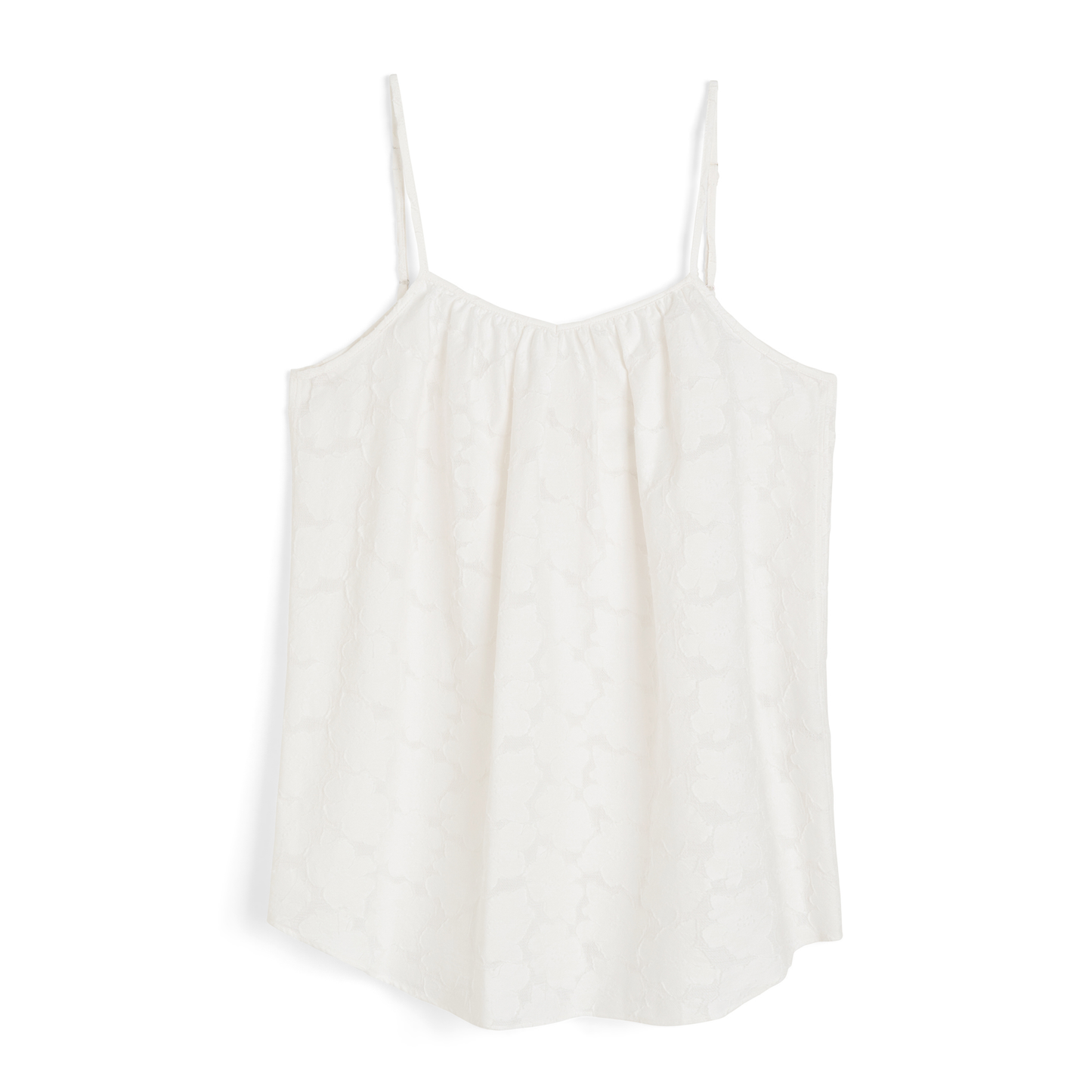 Strap Top Laceflower, White