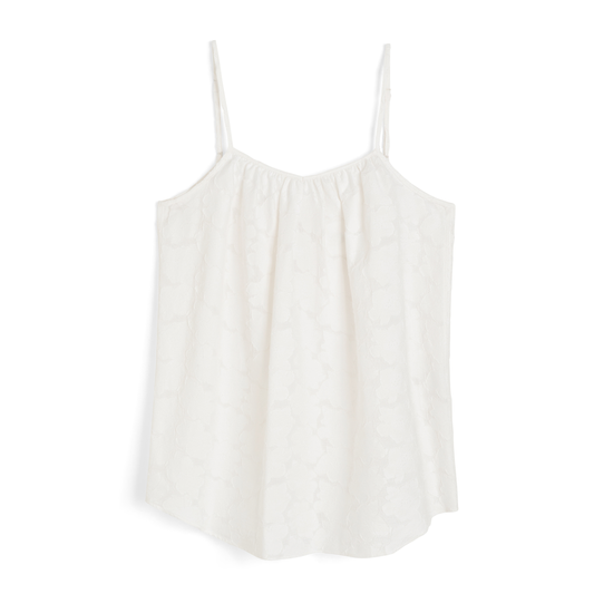 Strap Top Laceflower, White