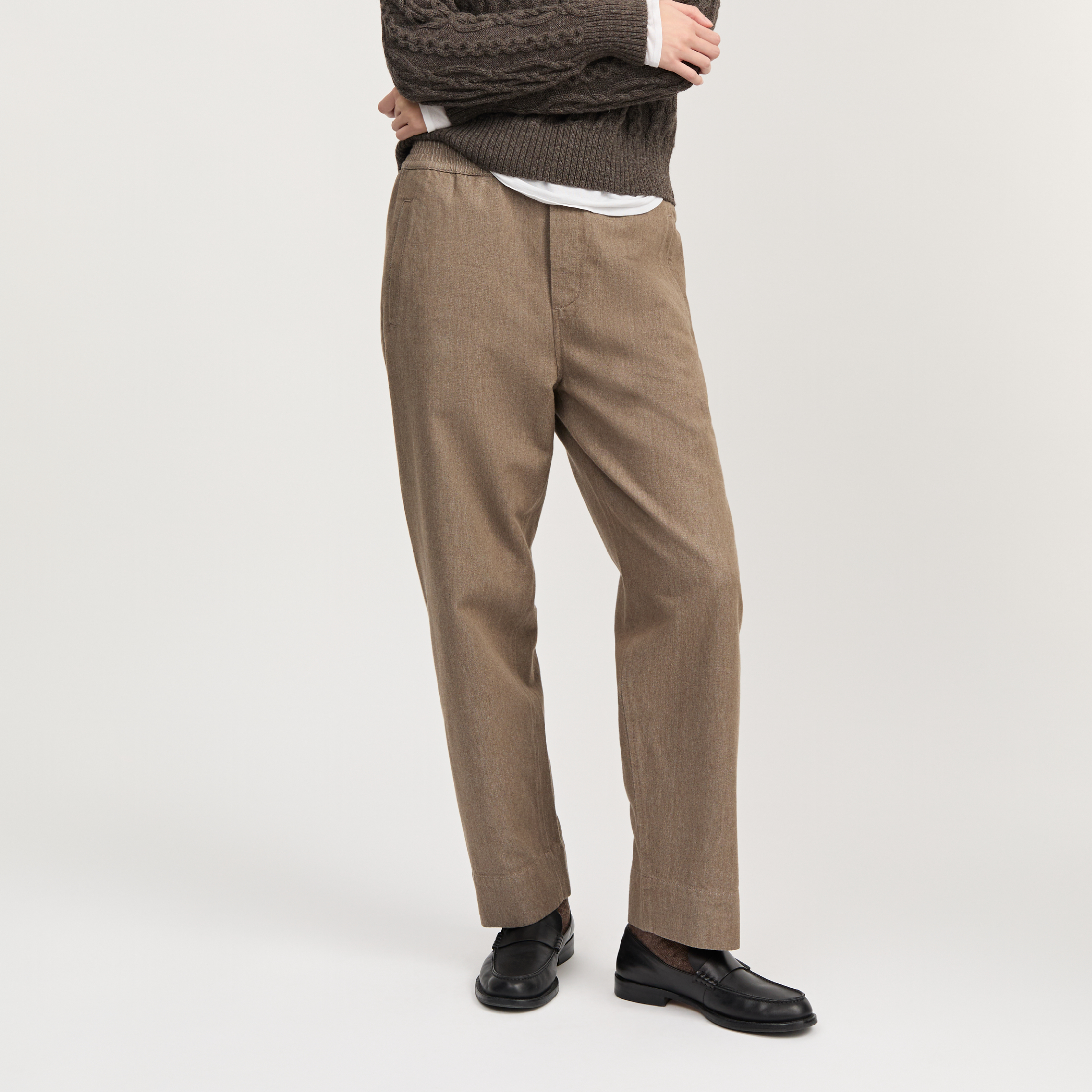 Coco Pant Twill, Smokey Brown