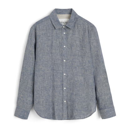 Paulina Shirt Linen, Night Sky