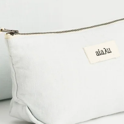 Pouch Linen Mini, Water