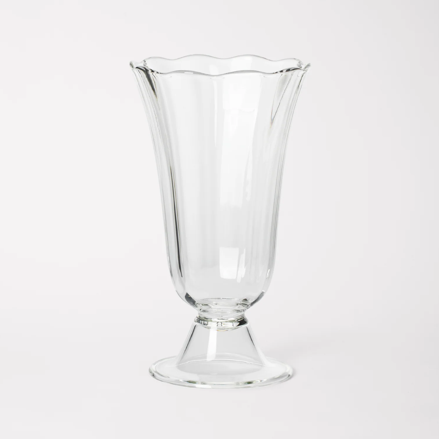 Alban Tulip Vase, Crystal Clear
