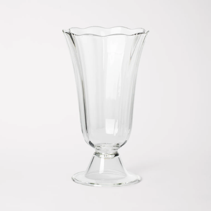 Alban Tulip Vase, Crystal Clear