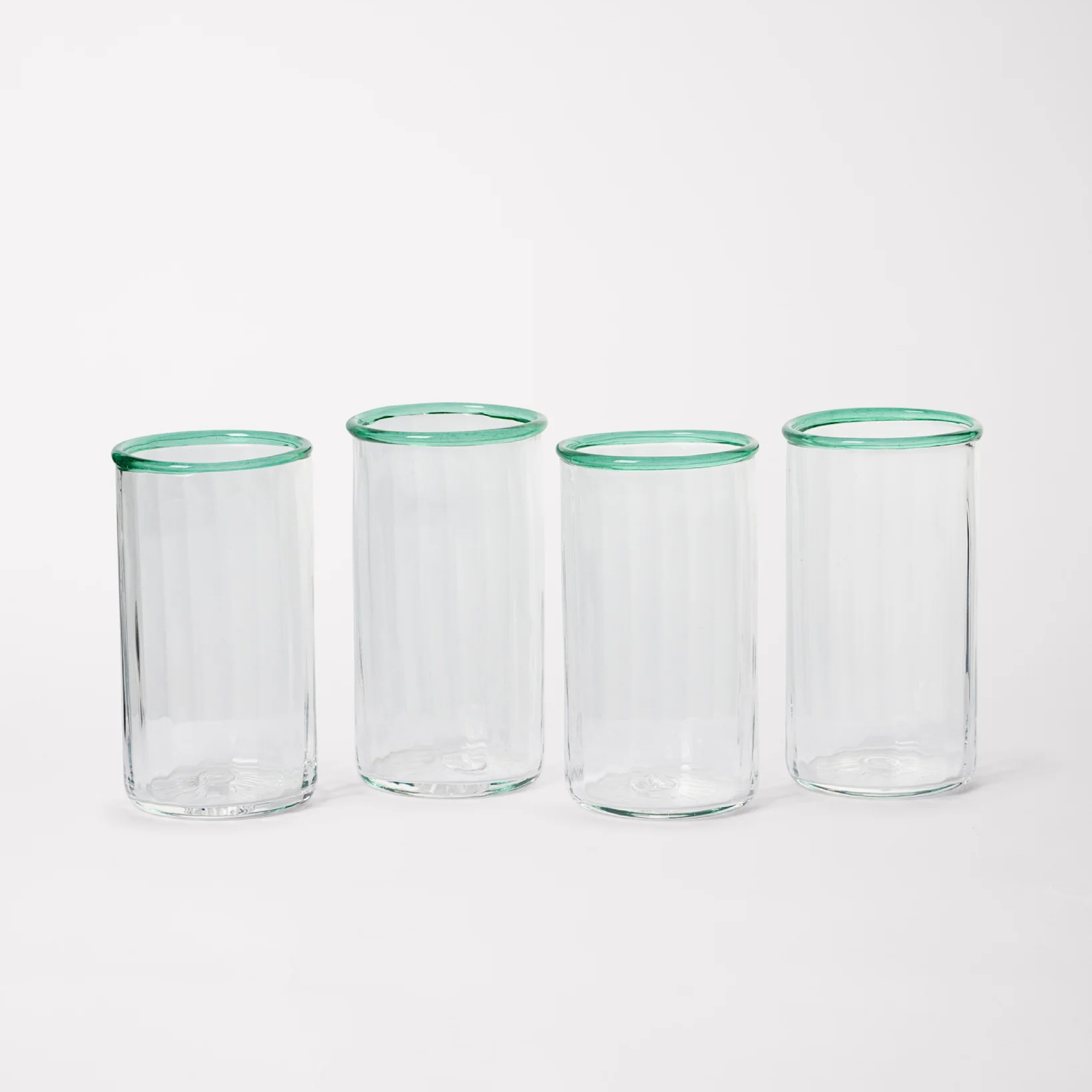 Peter Large Glass, Jade (Sæt á 4)