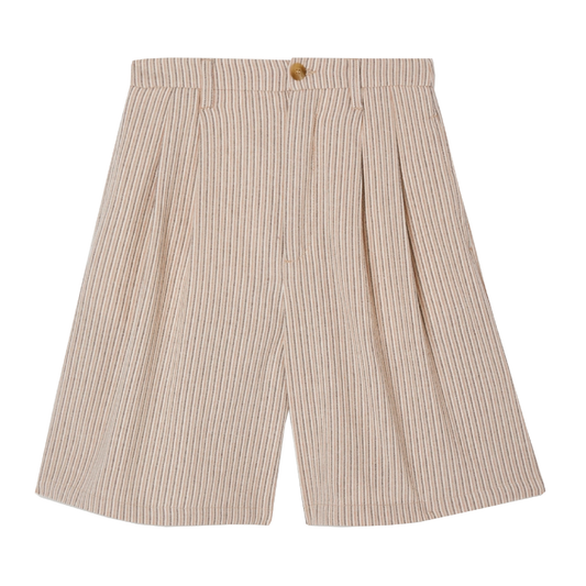 Kybood Shorts, Beige/Grå
