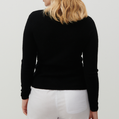 Xinow Cardigan M. Bindebånd, Sort