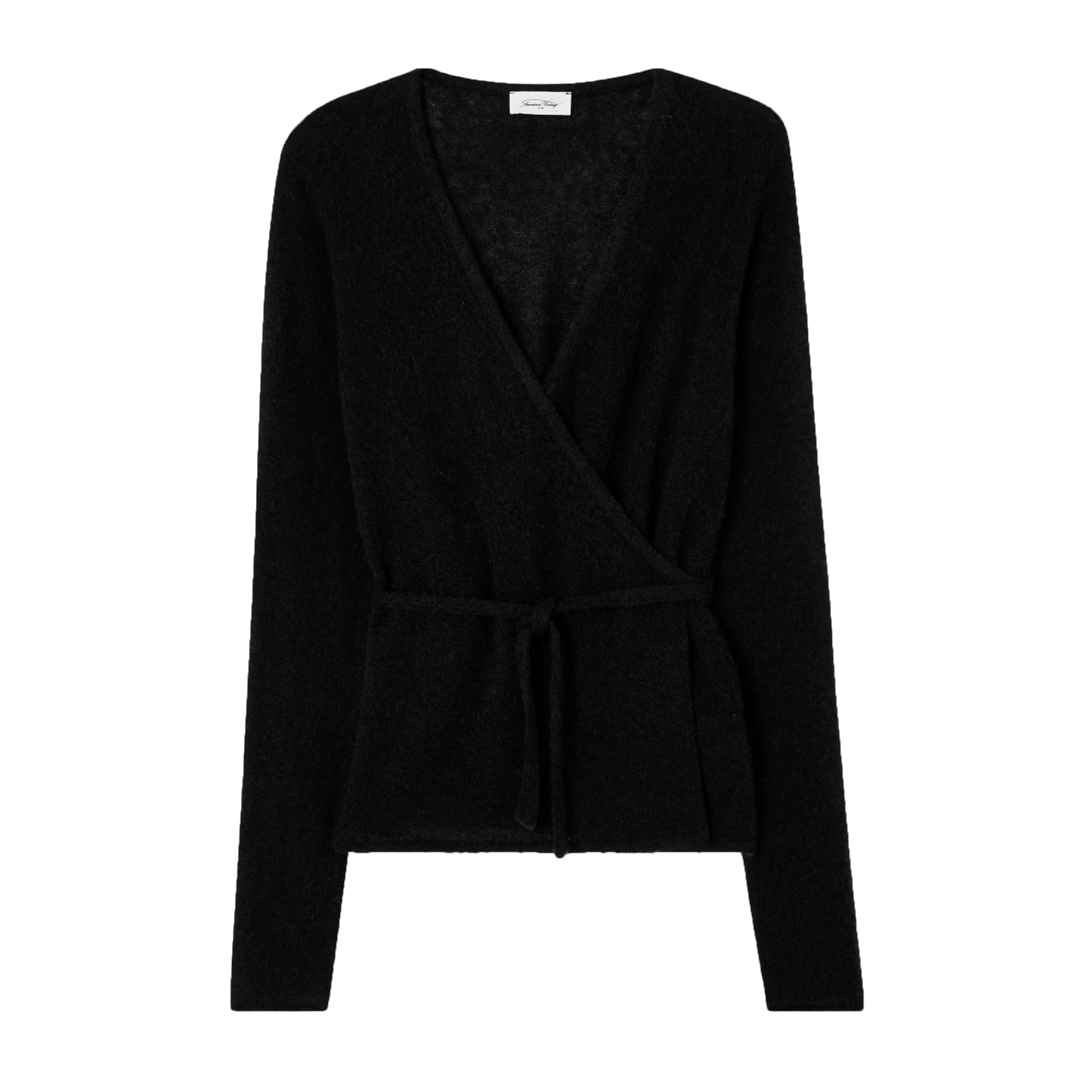 Xinow Cardigan M. Bindebånd, Sort