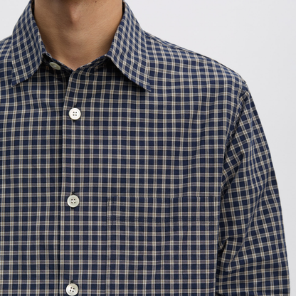 Another Shirt 4.0 Japan, Blue/White Check