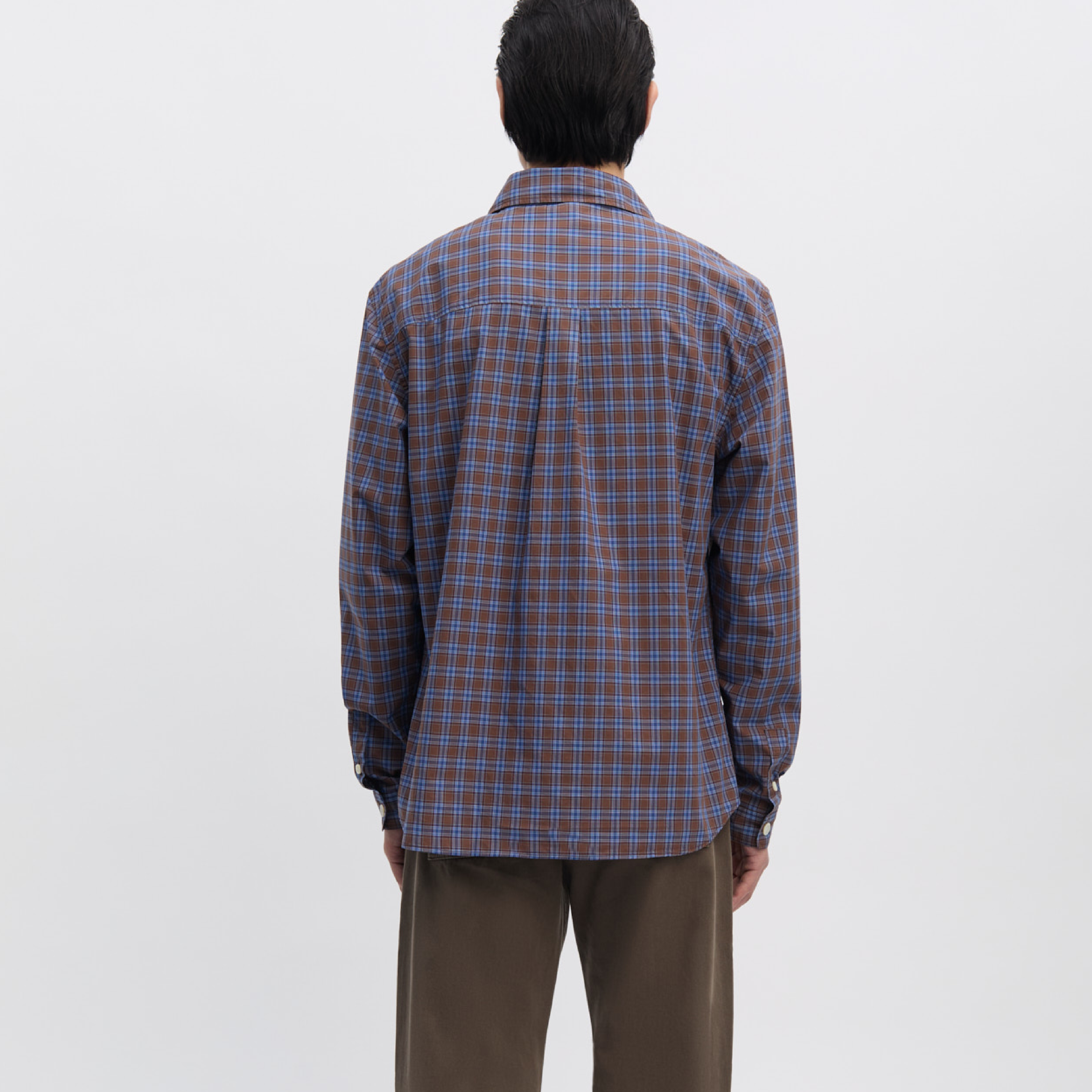 Another Shirt 4.0, Blue/Brown Check