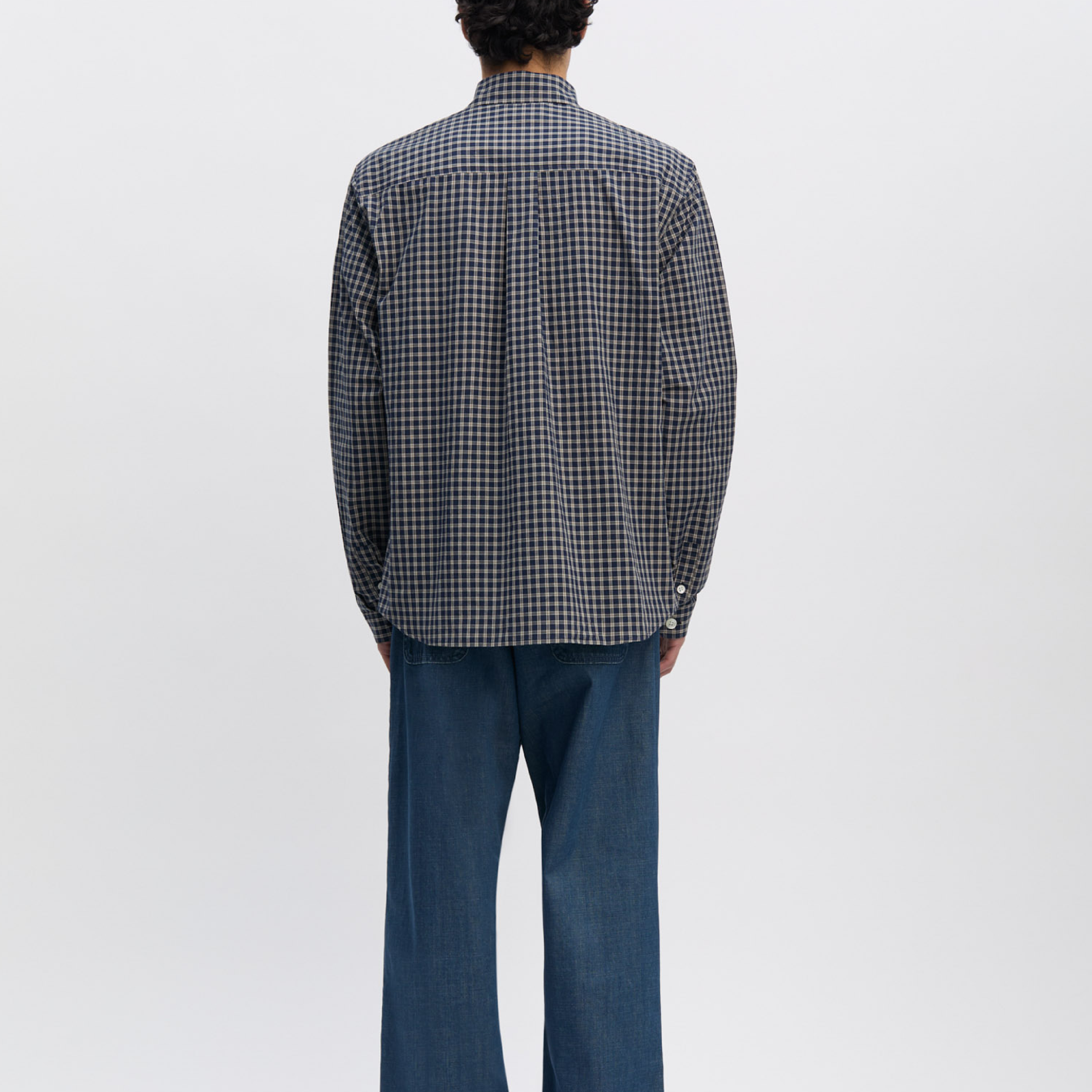 Another Shirt 4.0 Japan, Blue/White Check