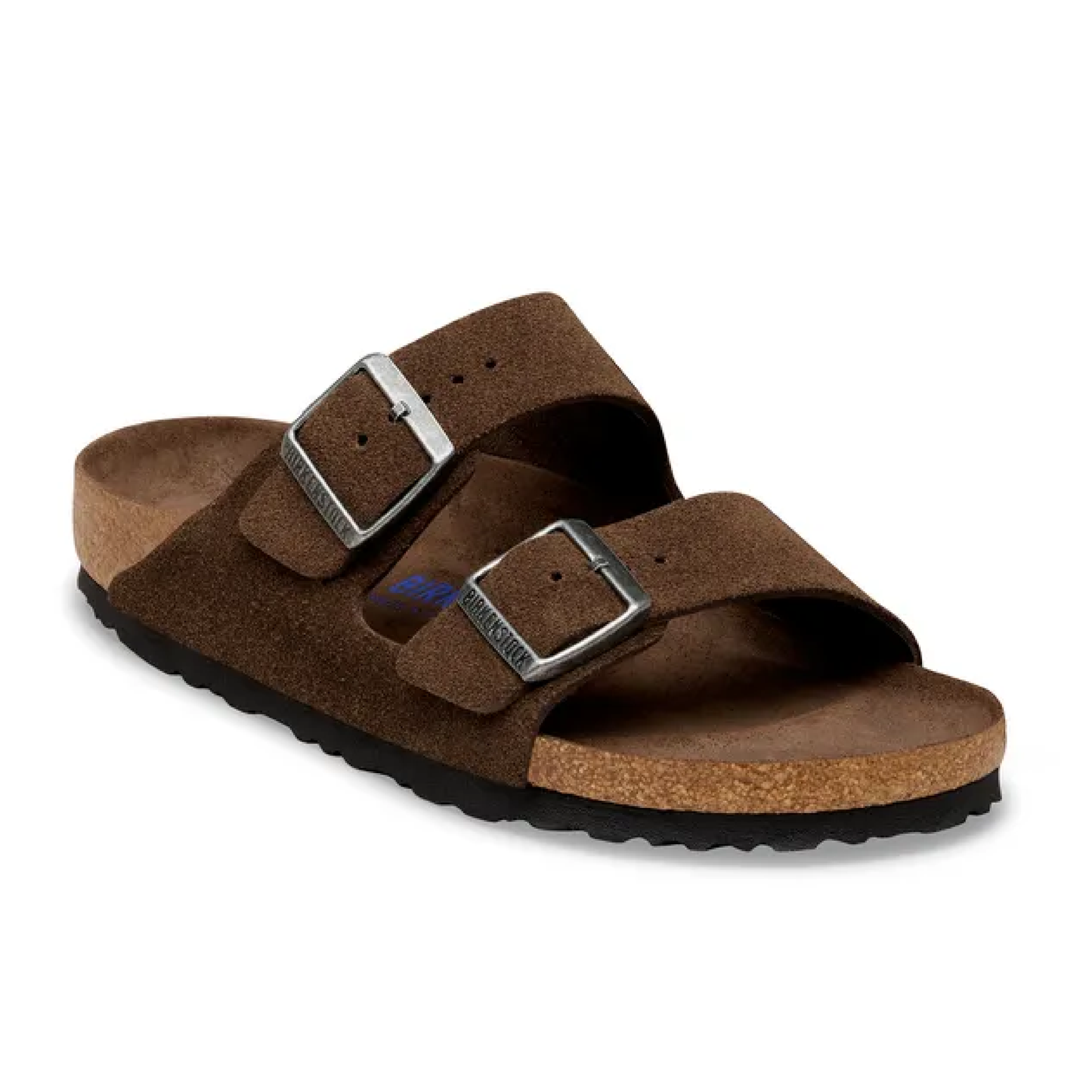Arizona Soft Footbed Suede Sandaler, Carafe