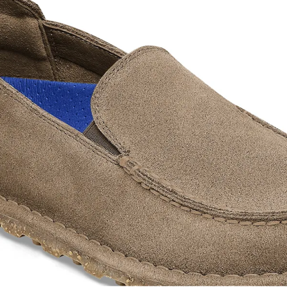 Utti Suede Leather, Gray Taupe