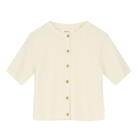 Carmine Cardigan, White