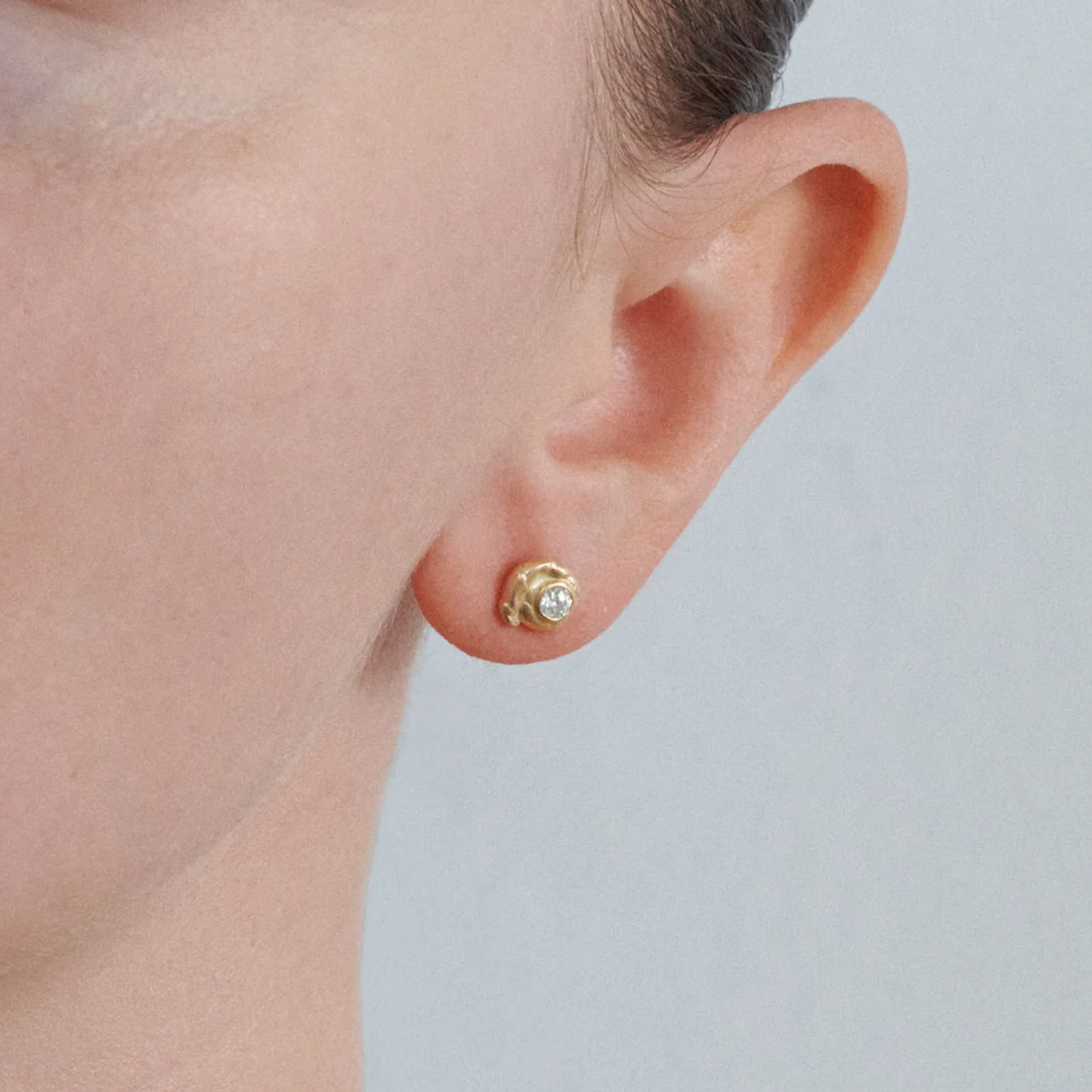 Fern Diamond Earring