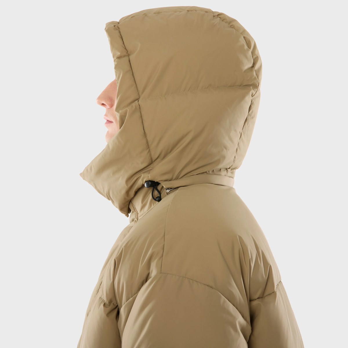 Dyngja Down Jacket, Brown Birch Bolete