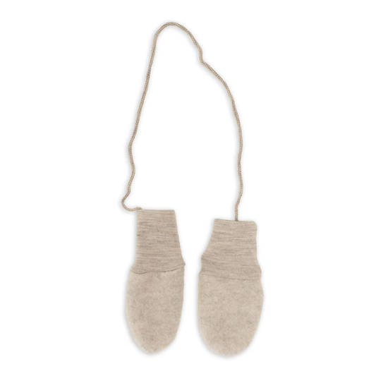 Baby Luffer I Merino Uld, Sand Mélange