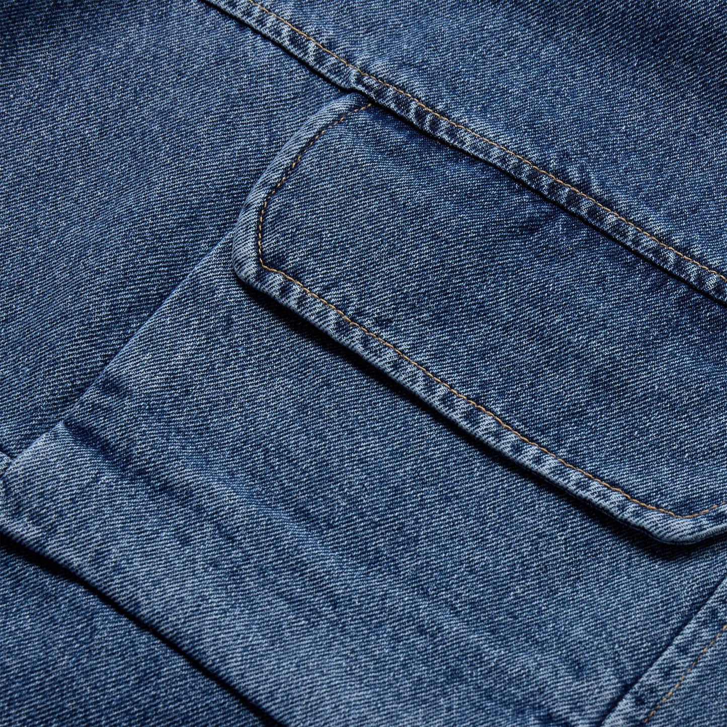 Classic Box Jeans, Vintage Blue Denim