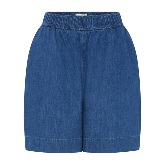 Sydney Denim Shorts, Clear Blue Denim