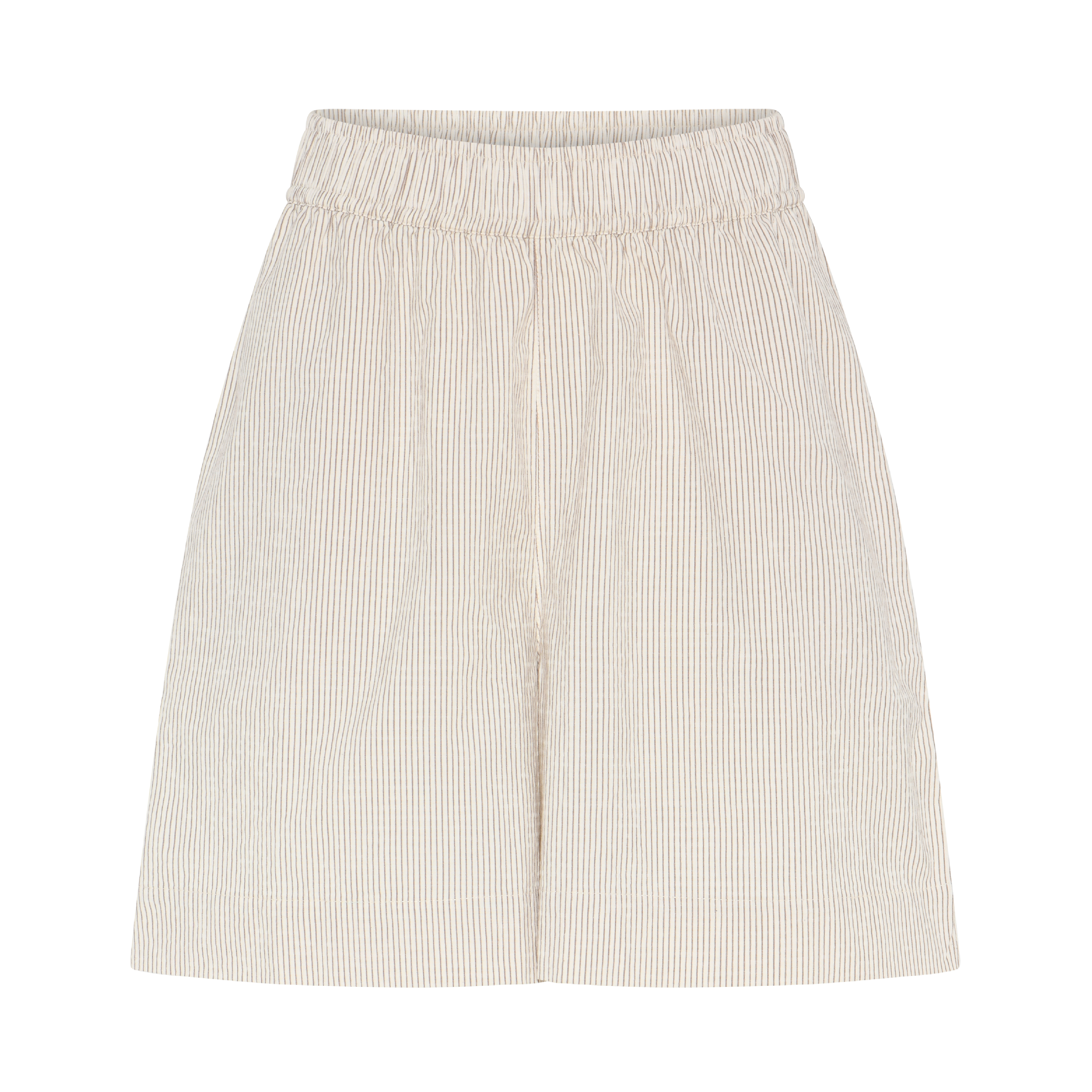 Sydney Shorts, Tapioca Coffee Stripe