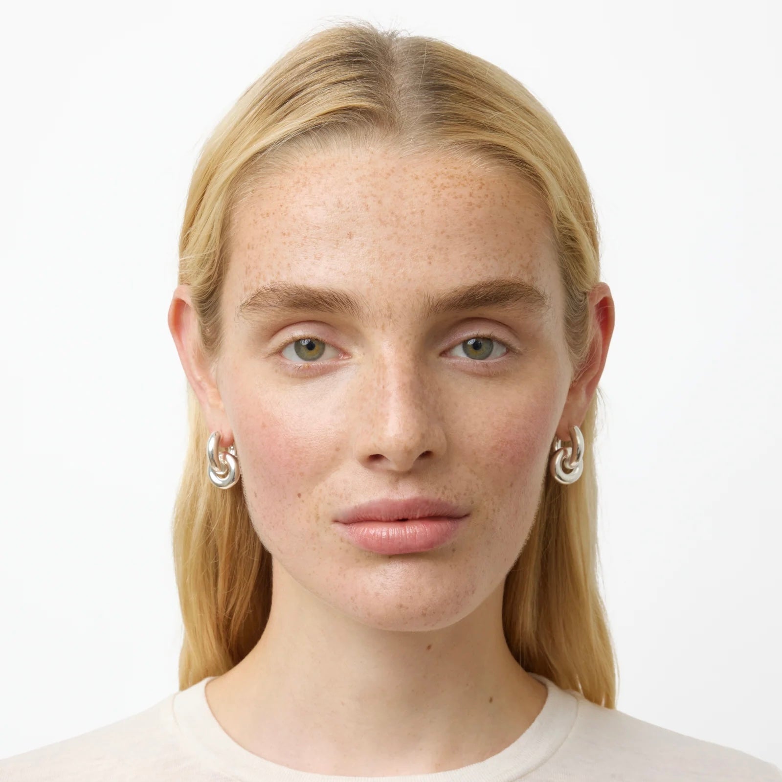The Esther Earrings, Silver