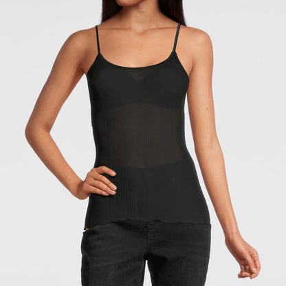 Silke Camisole Top, Black