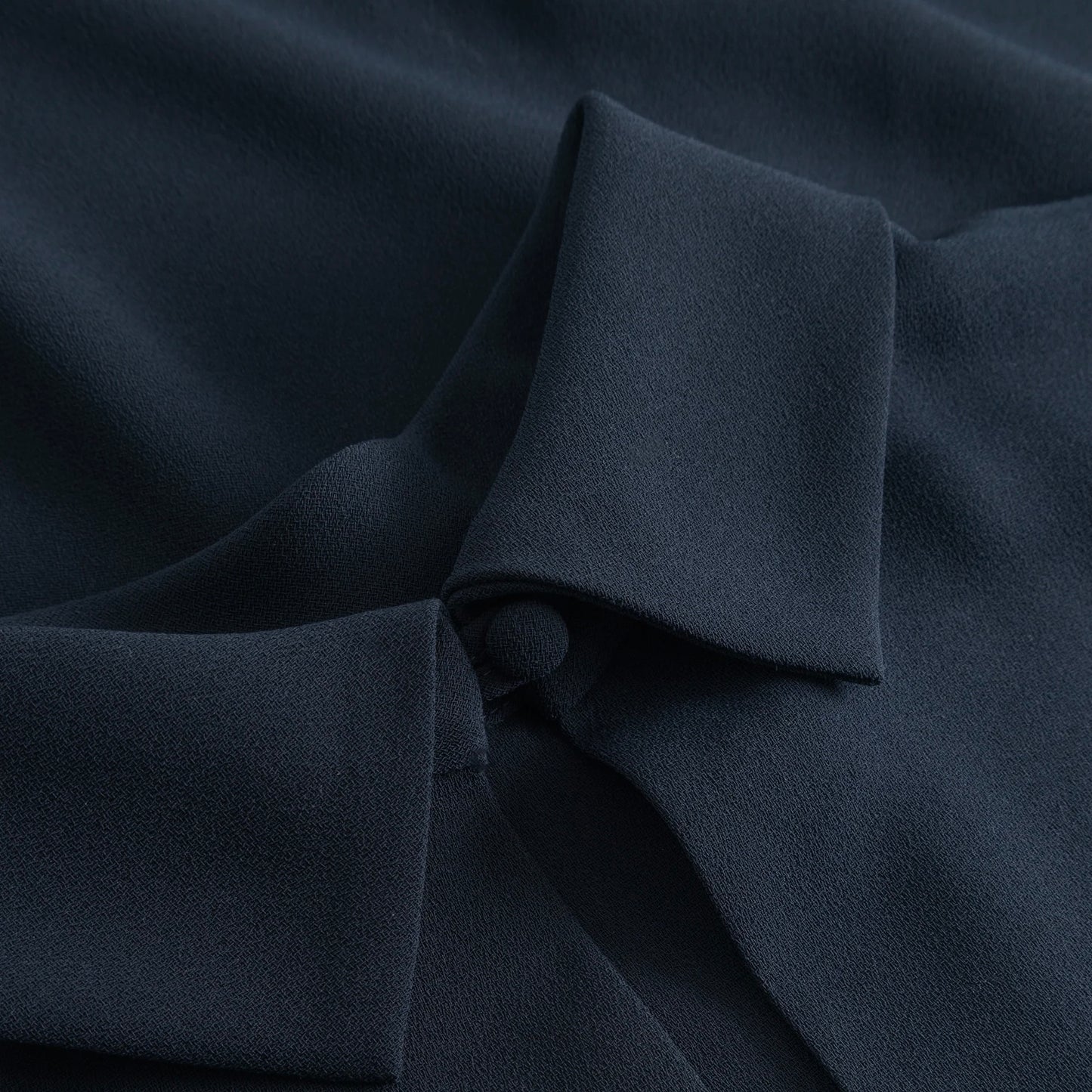 Bailee Crepe Georgette Top, Navy