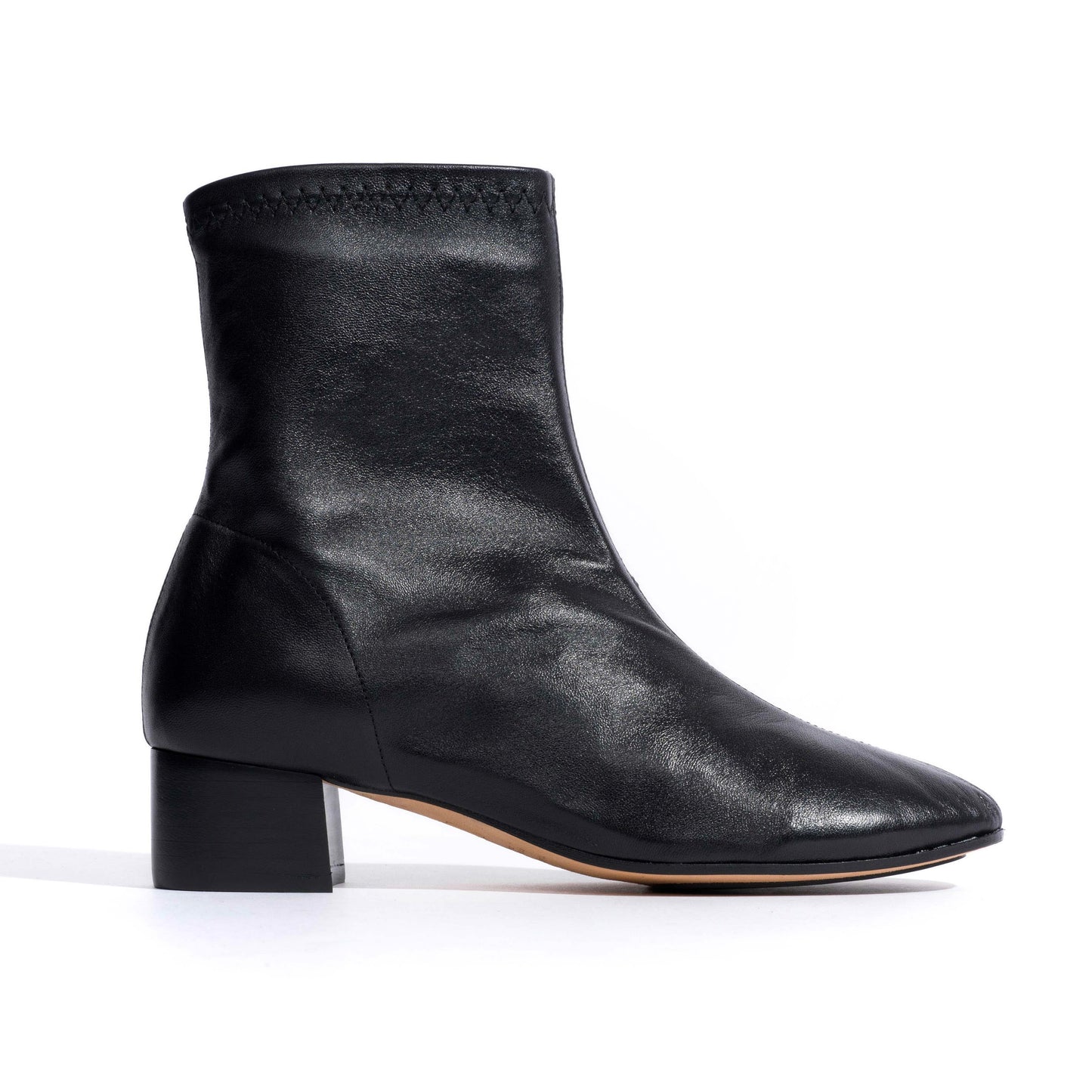 Hanny 40 Silky Lamb Støvlet, Black