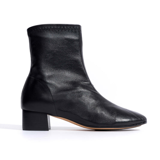 Hanny 40 Silky Lamb Støvlet, Black