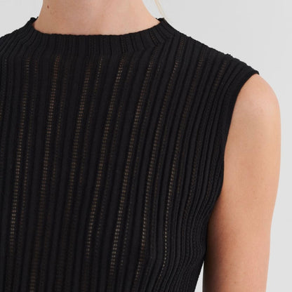 High Twist Top, Black