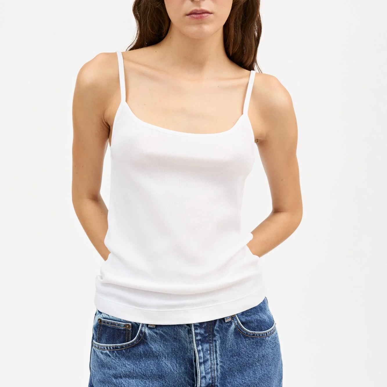 Seventies Top, Optic White