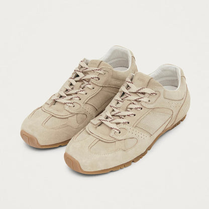Tb. 56 Leather Sneakers, Suede Cream
