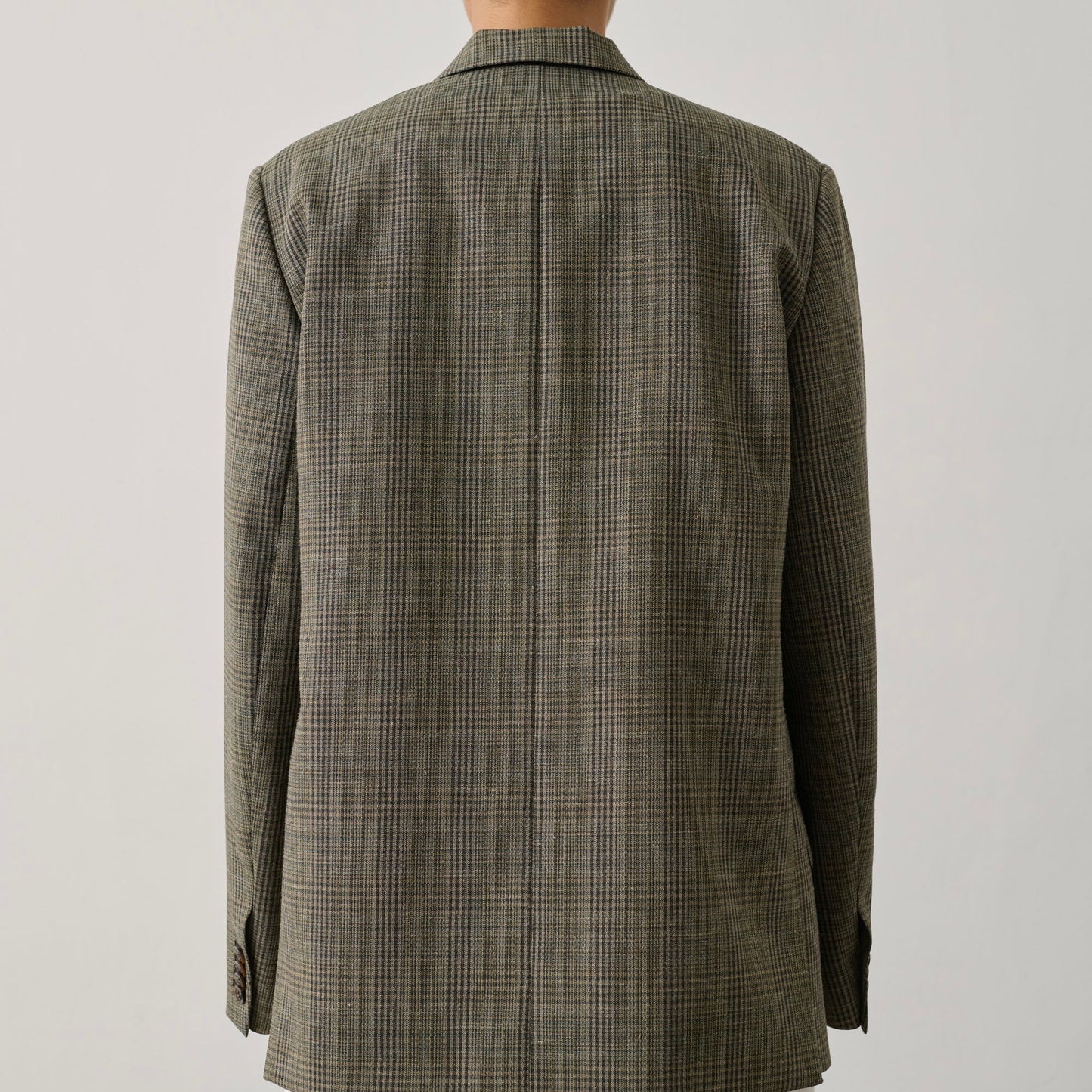 Hermosa Blazer, Marron/Vert