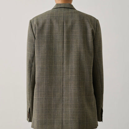 Hermosa Blazer, Marron/Vert