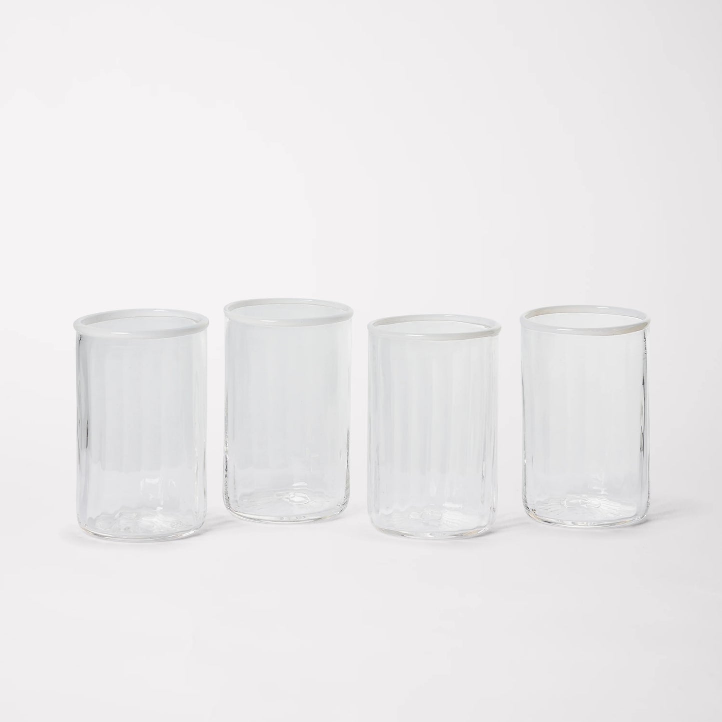 Peter Small Glass, White (Sæt á 4)